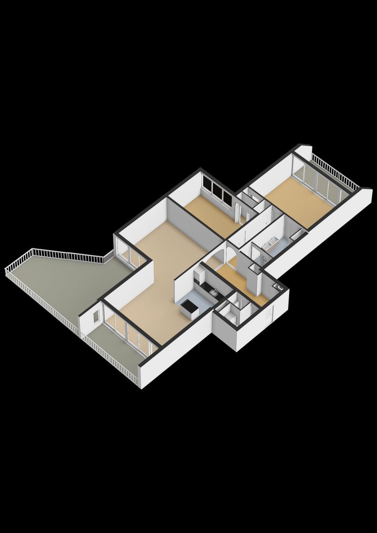 Strandwijck 16, Noordwijk plattegrond-3