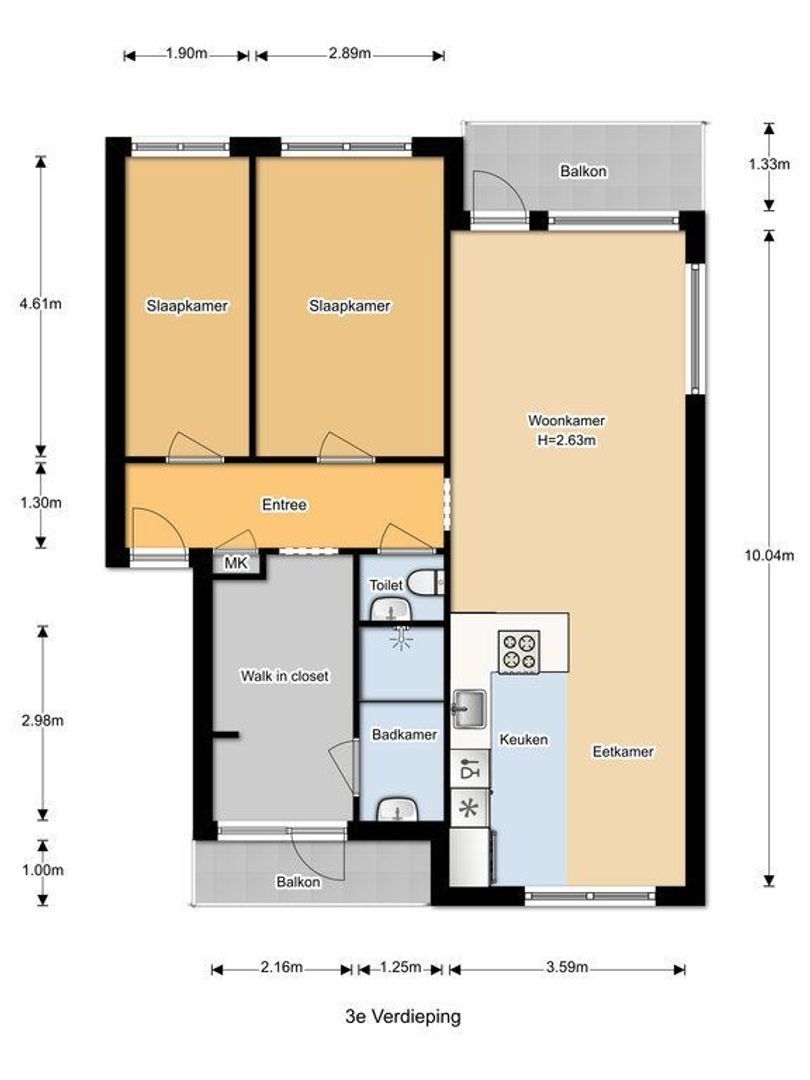 Lavendelhof 36, Noordwijk plattegrond-0