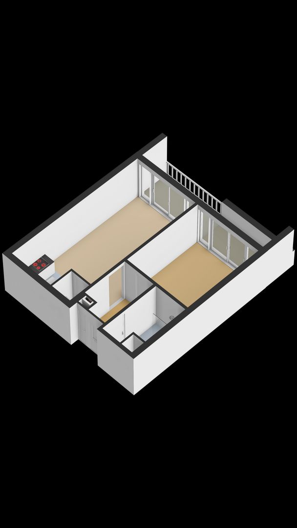 Duinroos 70, Noordwijk plattegrond-1