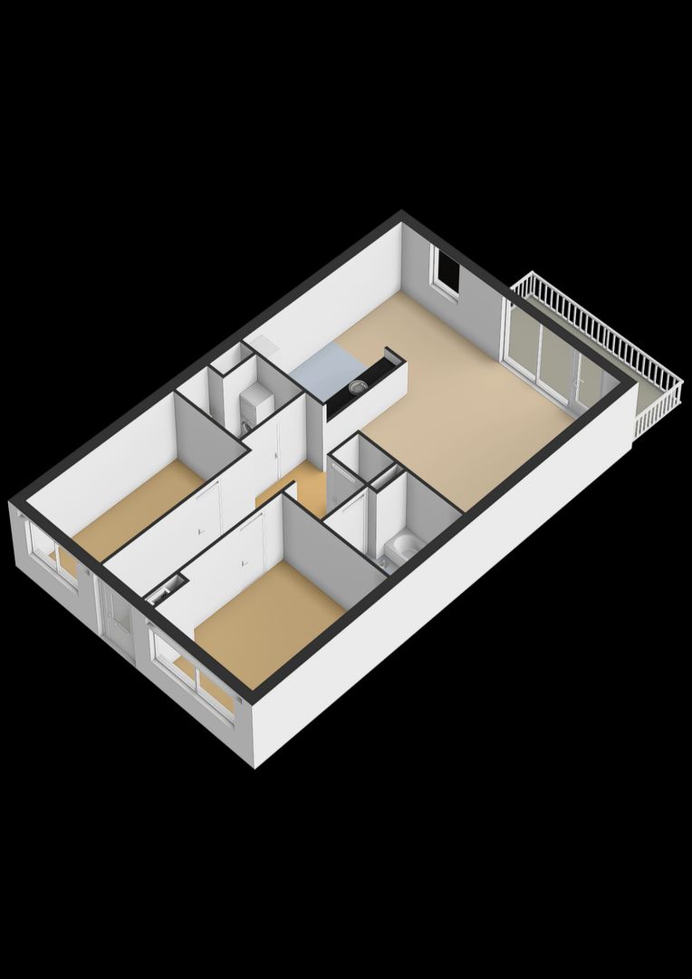 Peterhof 44, Noordwijk plattegrond-3