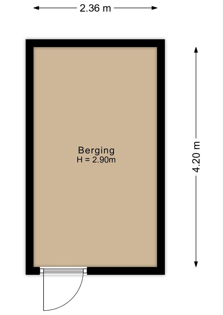 Biezenland 53, Noordwijk plattegrond-1