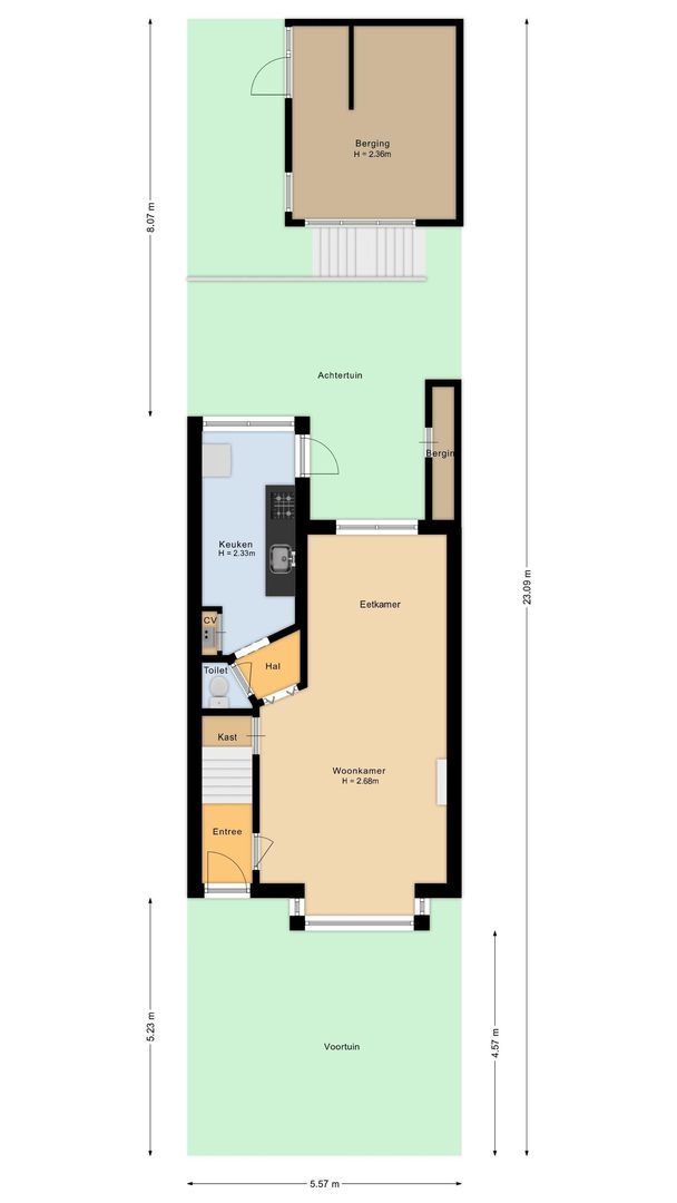 Daniël Noteboomstraat 12, Noordwijk plattegrond-0