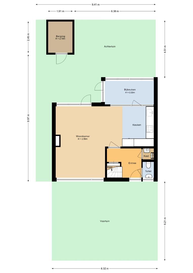 Leon Senfstraat 13, Noordwijk plattegrond-0