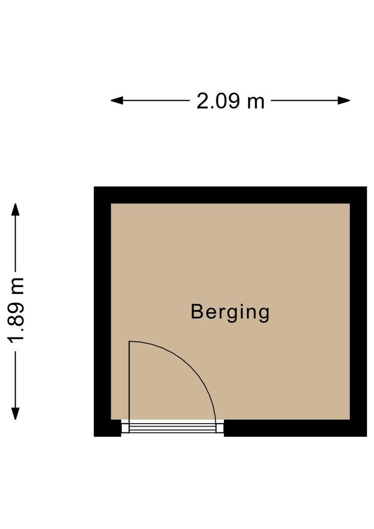 Pickéstraat 39, Noordwijk plattegrond-1
