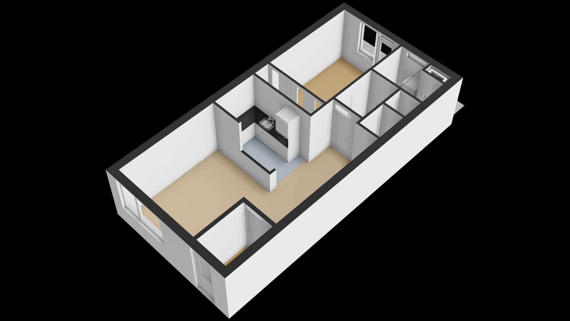 Pickéstraat 39, Noordwijk plattegrond-2