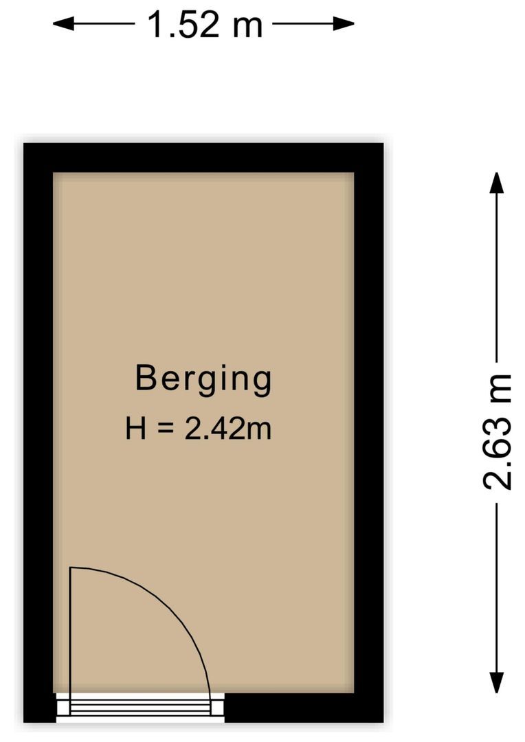 An van Gilsehof 6, Noordwijk plattegrond-1