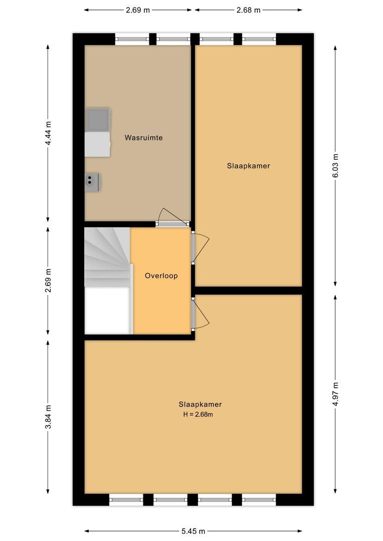 Nieuwe Voorstraat 37, Noordwijk plattegrond-3