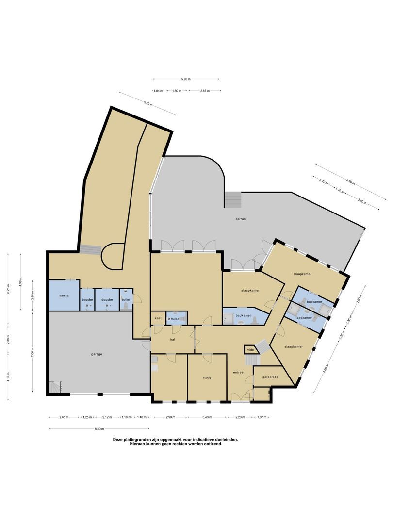 Spinozaweg 1, Noordwijk plattegrond-1
