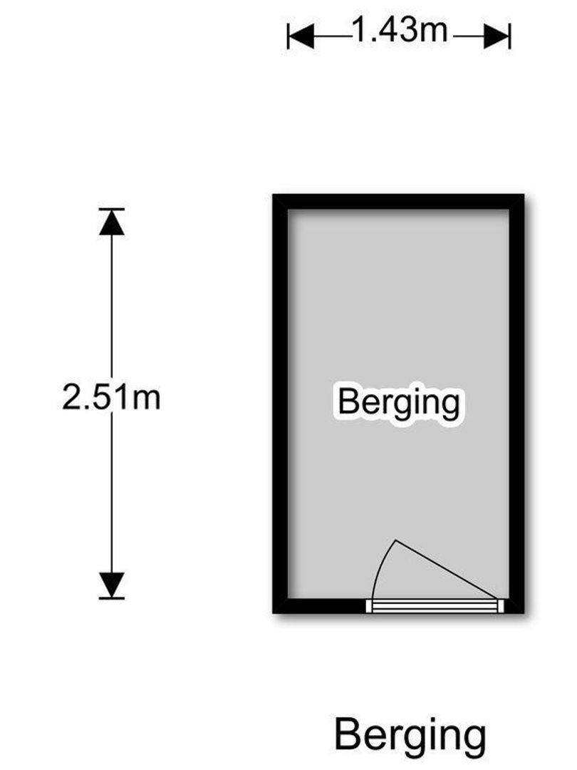 Duinroos 36, Noordwijk plattegrond-1