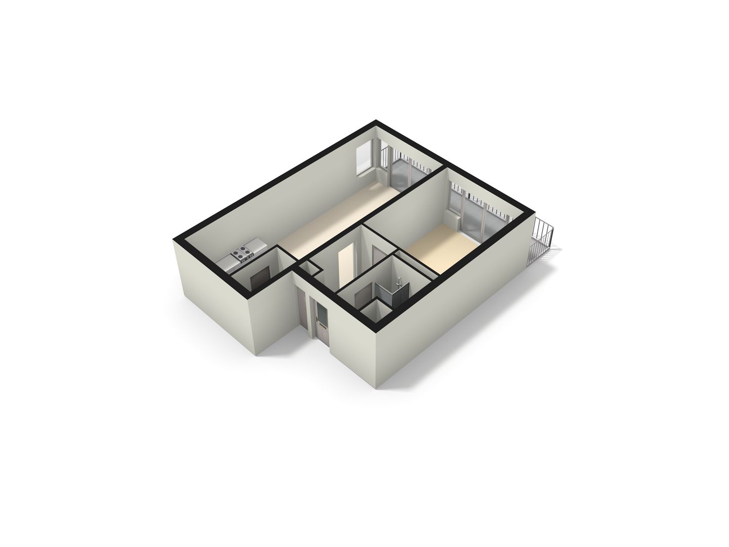 Duinroos 36, Noordwijk plattegrond-2