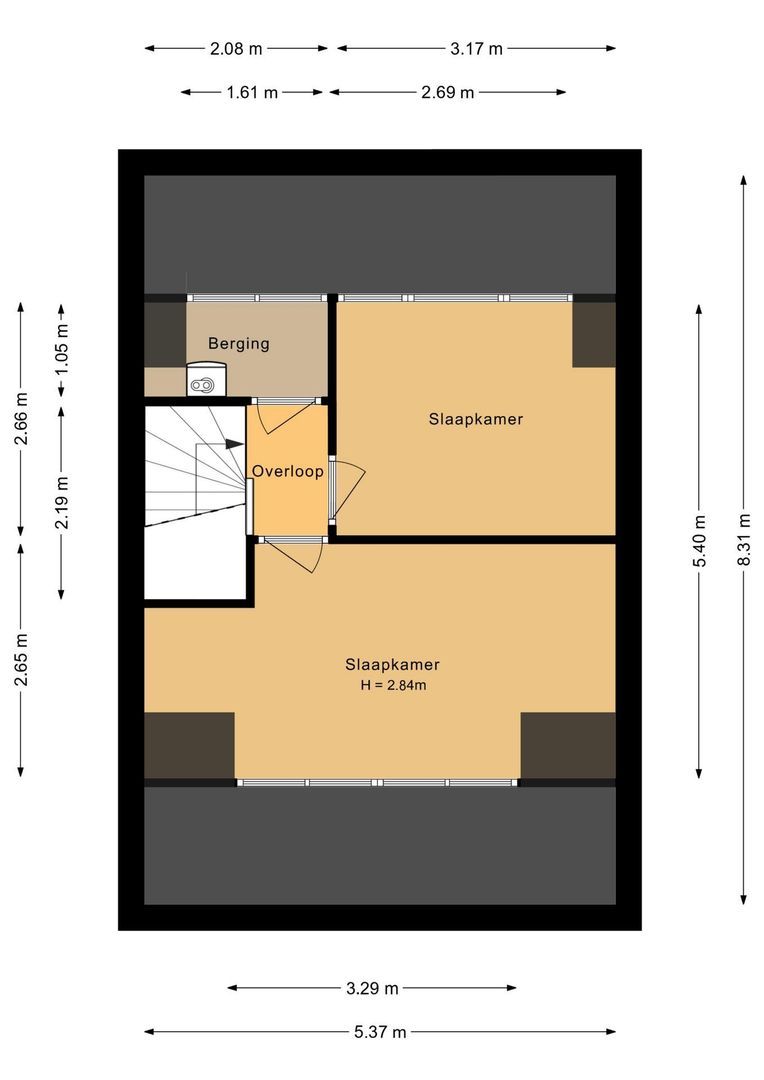 Golfweg 23, Noordwijk plattegrond-3