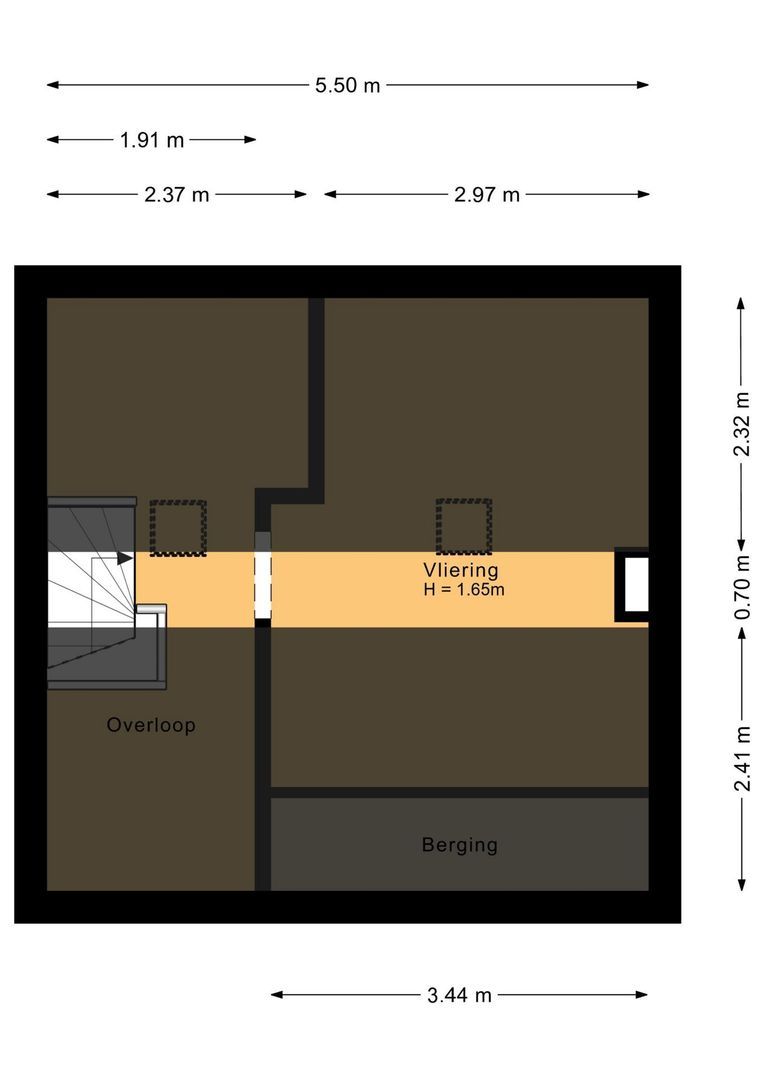 Ludolph Berkemeierstraat 50, Noordwijk plattegrond-3