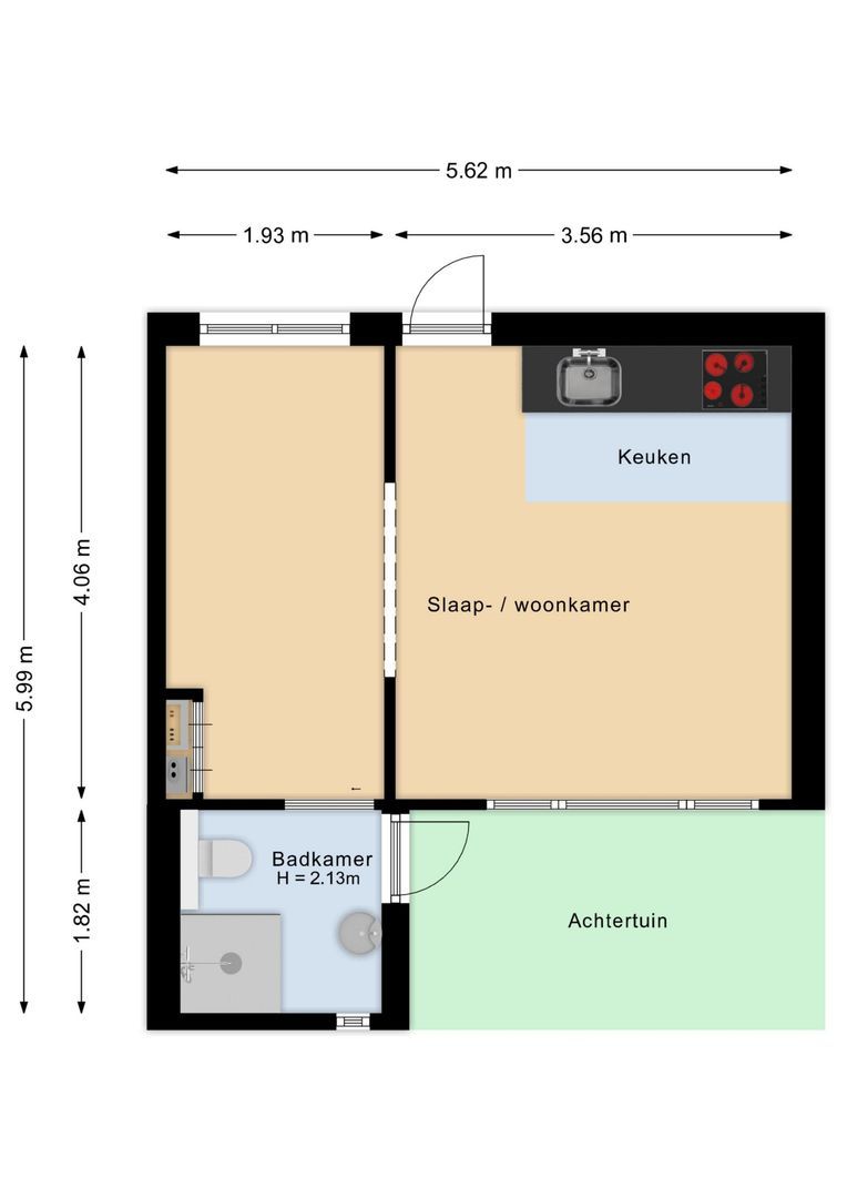 Ludolph Berkemeierstraat 50, Noordwijk plattegrond-4