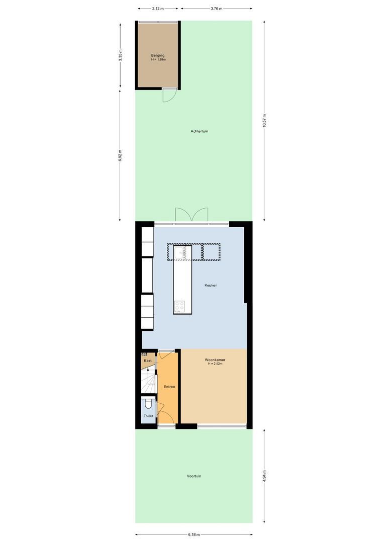 Dr. Hadriaan van Neslaan 86, Noordwijk plattegrond-0