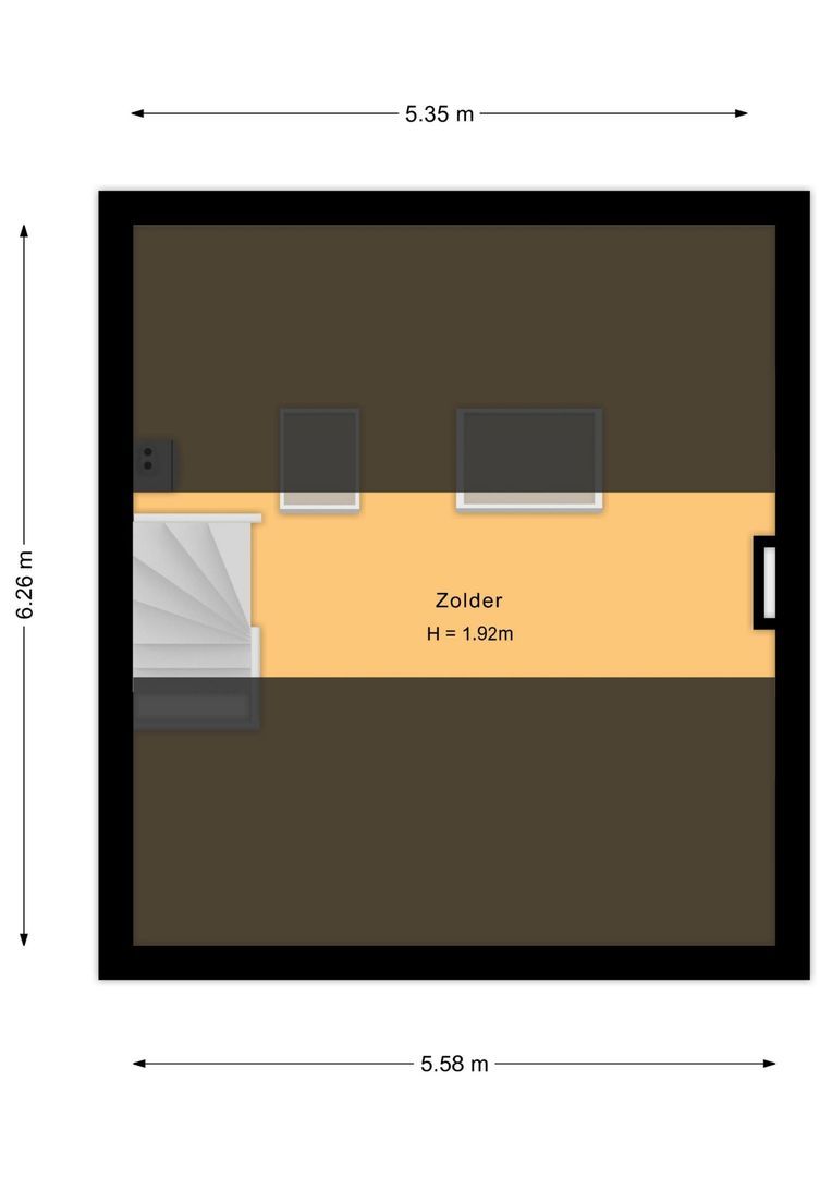 Dr. Hadriaan van Neslaan 86, Noordwijk plattegrond-3
