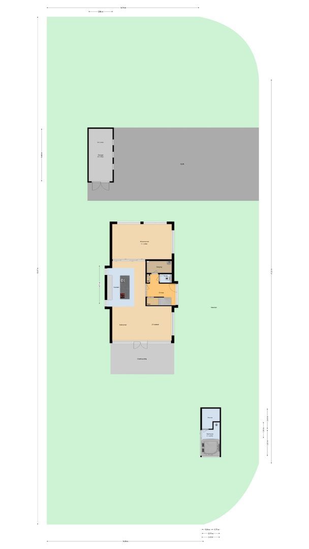 Liduinalaan 16, Noordwijkerhout plattegrond-0