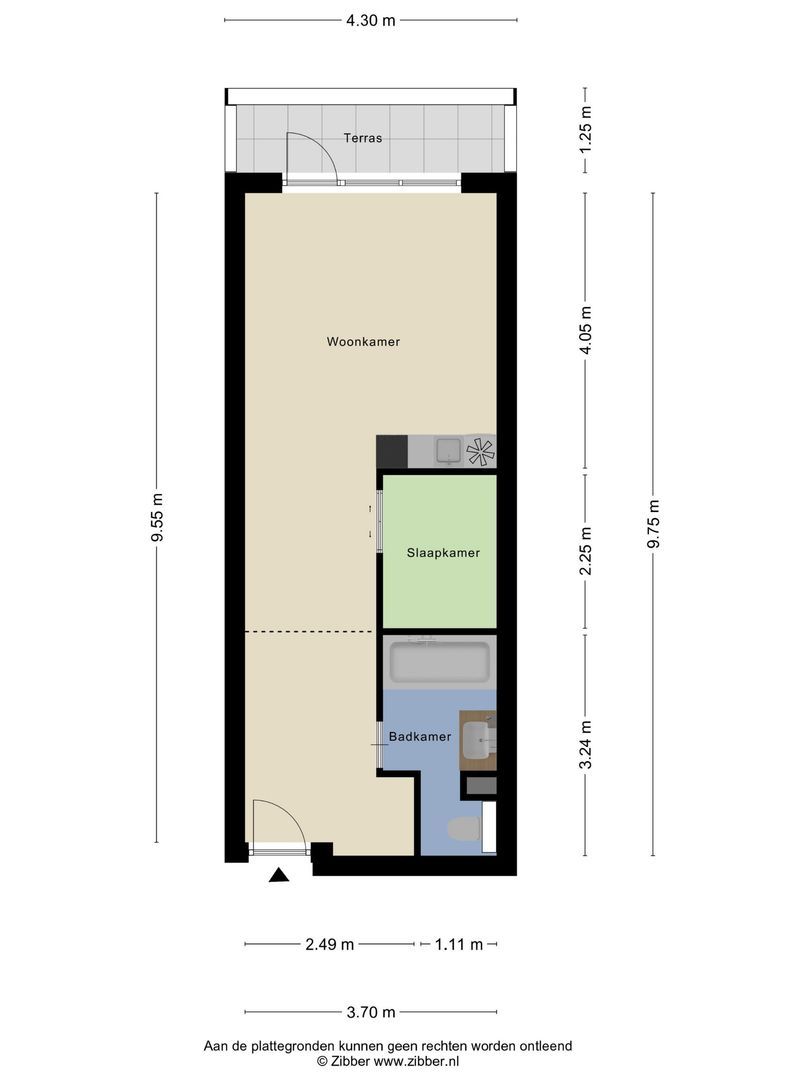 Moelenshof 4, Noordwijk plattegrond-0