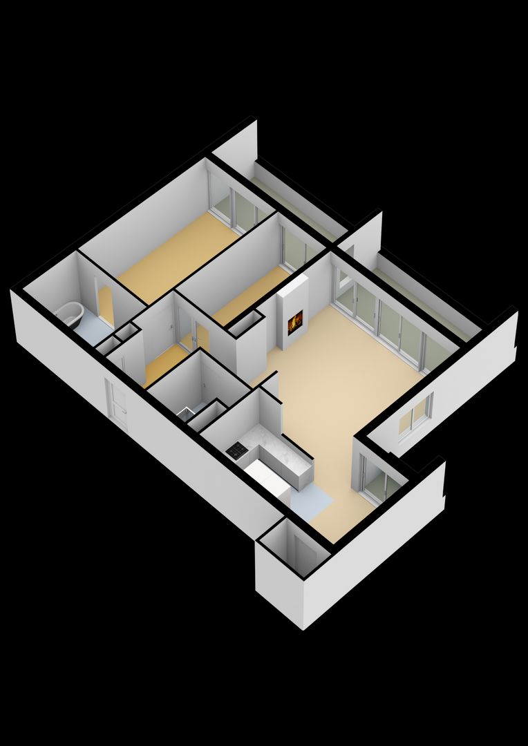 Duinwijck 32, Noordwijk plattegrond-2