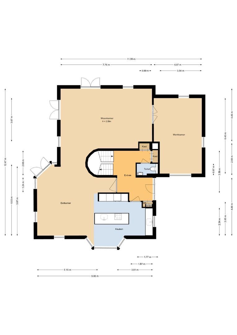 Sole Miopark 3, Noordwijk plattegrond-1