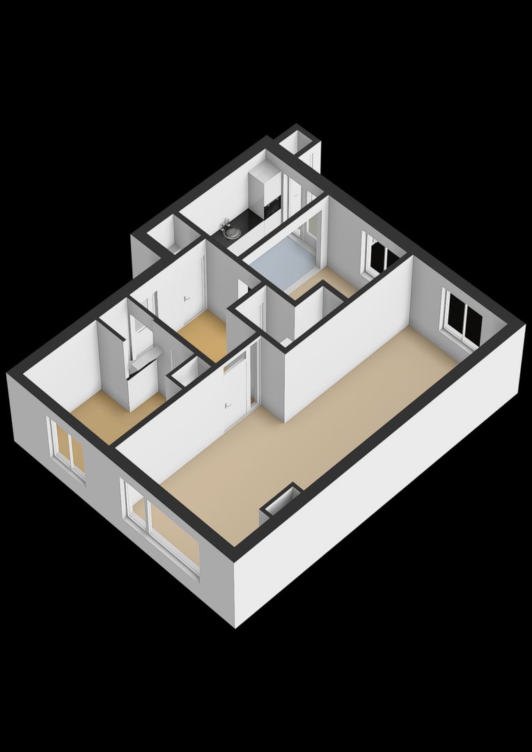 Gladiolusstraat 61, Noordwijk plattegrond-3