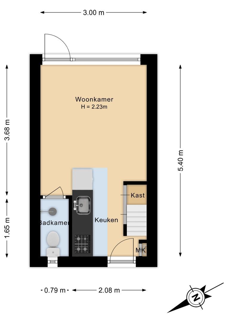Koningin Astrid Boulevard 42, Noordwijk plattegrond-4