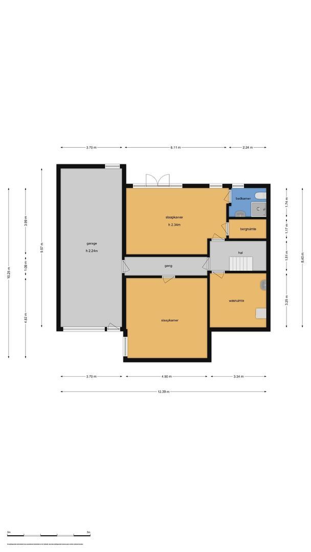 Erasmusweg 12, Noordwijk plattegrond-3