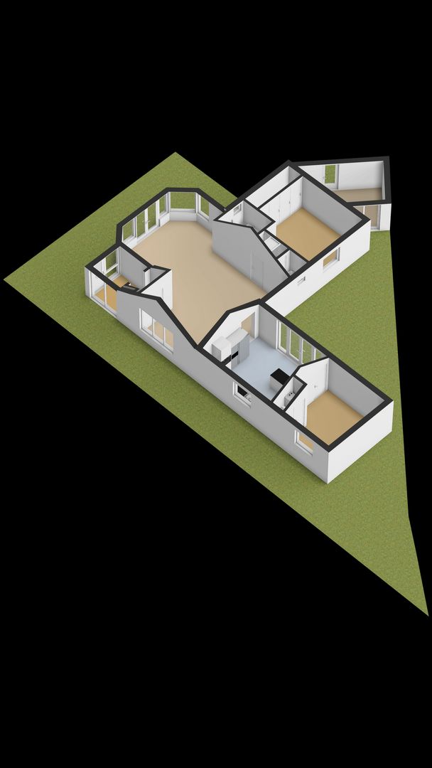 Weteringkade 12, Noordwijk plattegrond-3