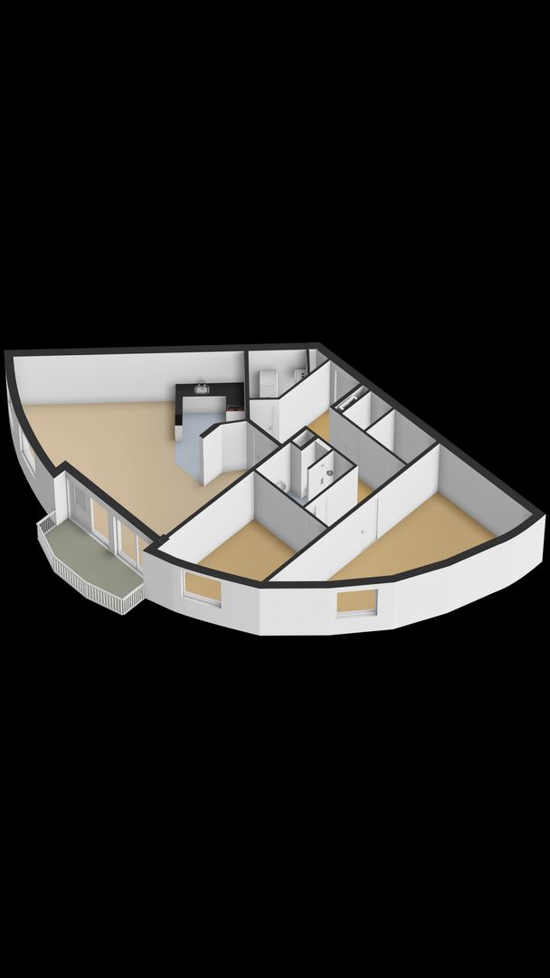 Groot Hoogwaak 107, Noordwijk plattegrond-3