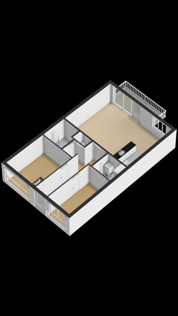 Peterhof 52, Noordwijk plattegrond-3
