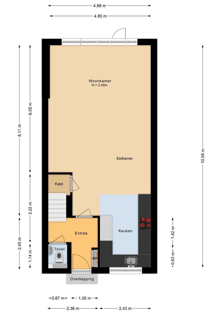 Alk 3, Noordwijk plattegrond-1