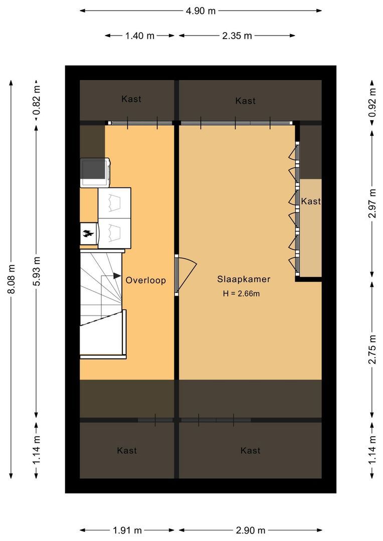 Alk 3, Noordwijk plattegrond-3