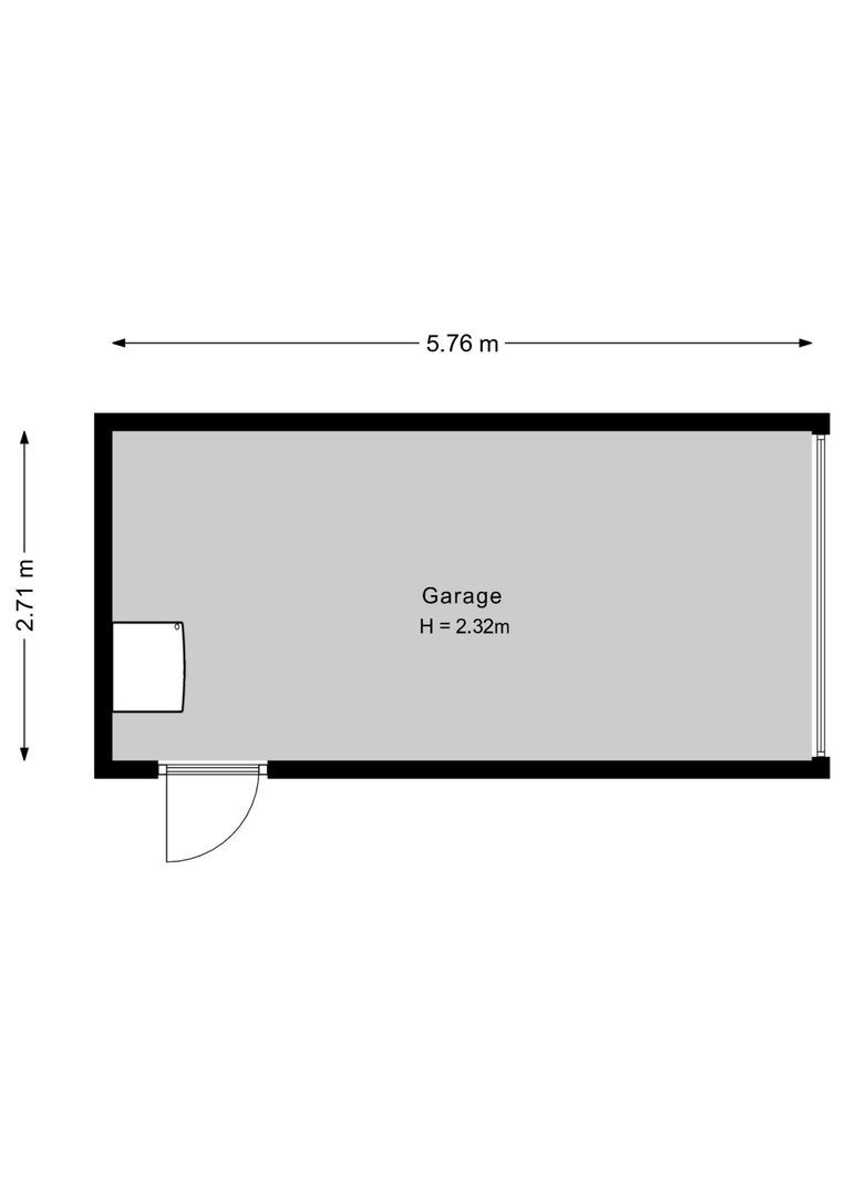 Willem Barthoenstraat 20, Voorhout plattegrond-4