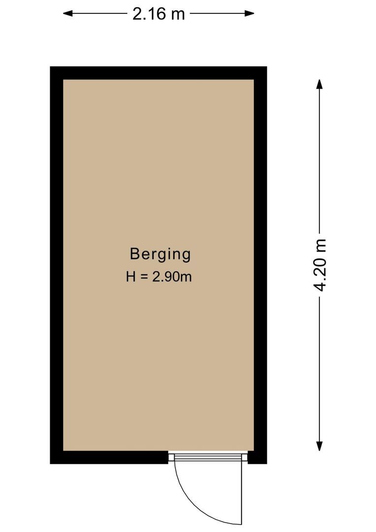 Biezenland 25, Noordwijk plattegrond-1