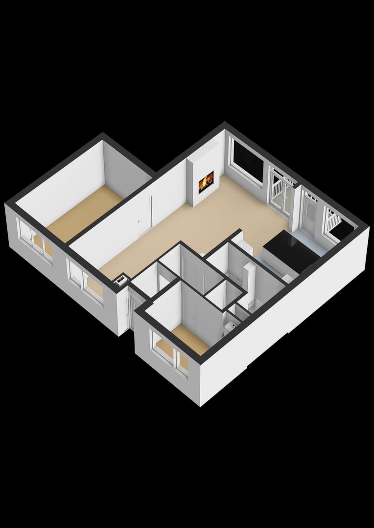 Westerbaan 11, Noordwijk plattegrond-1