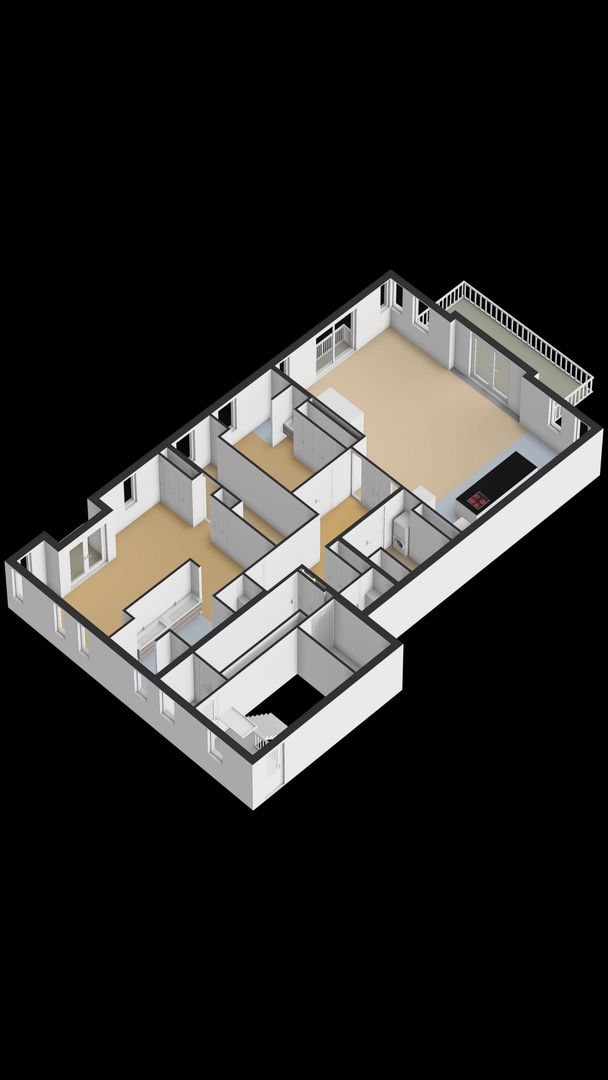 Rembrandtweg 9 B, Noordwijk plattegrond-2