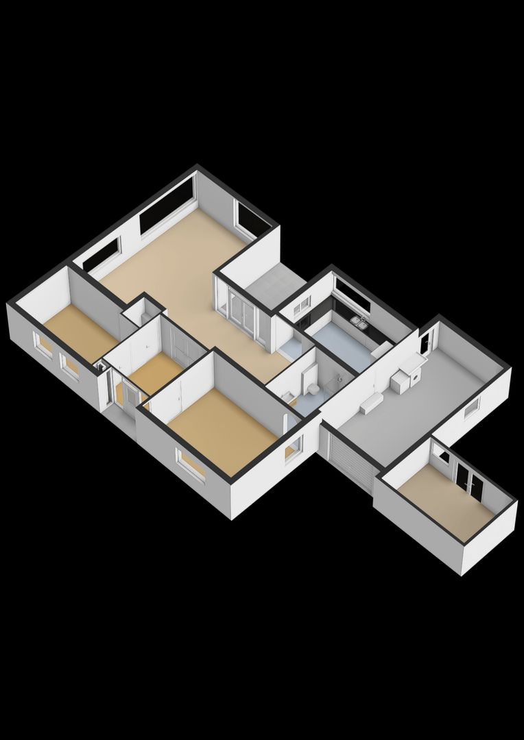 Goohorstlaan 7, Noordwijk plattegrond-4