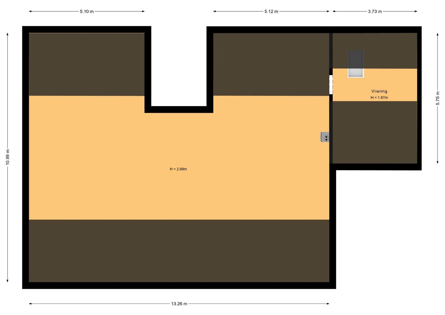 Goohorstlaan 7, Noordwijk plattegrond-2