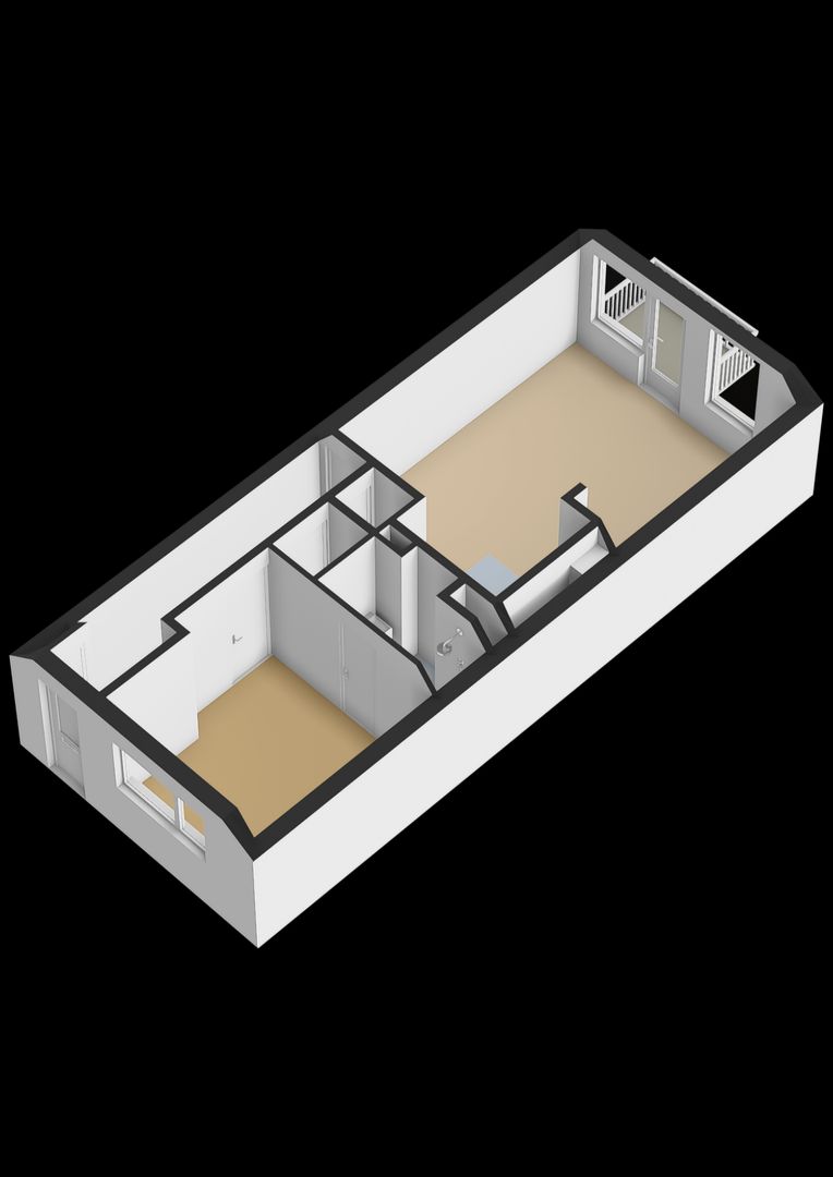 Toekomststraat 1 E, Noordwijk plattegrond-1