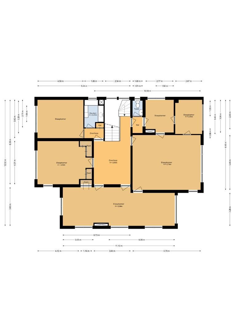 Atjehweg 9, Noordwijk plattegrond-2