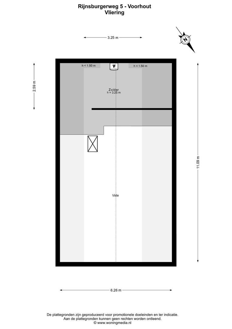 Rijnsburgerweg 5, Voorhout plattegrond-4