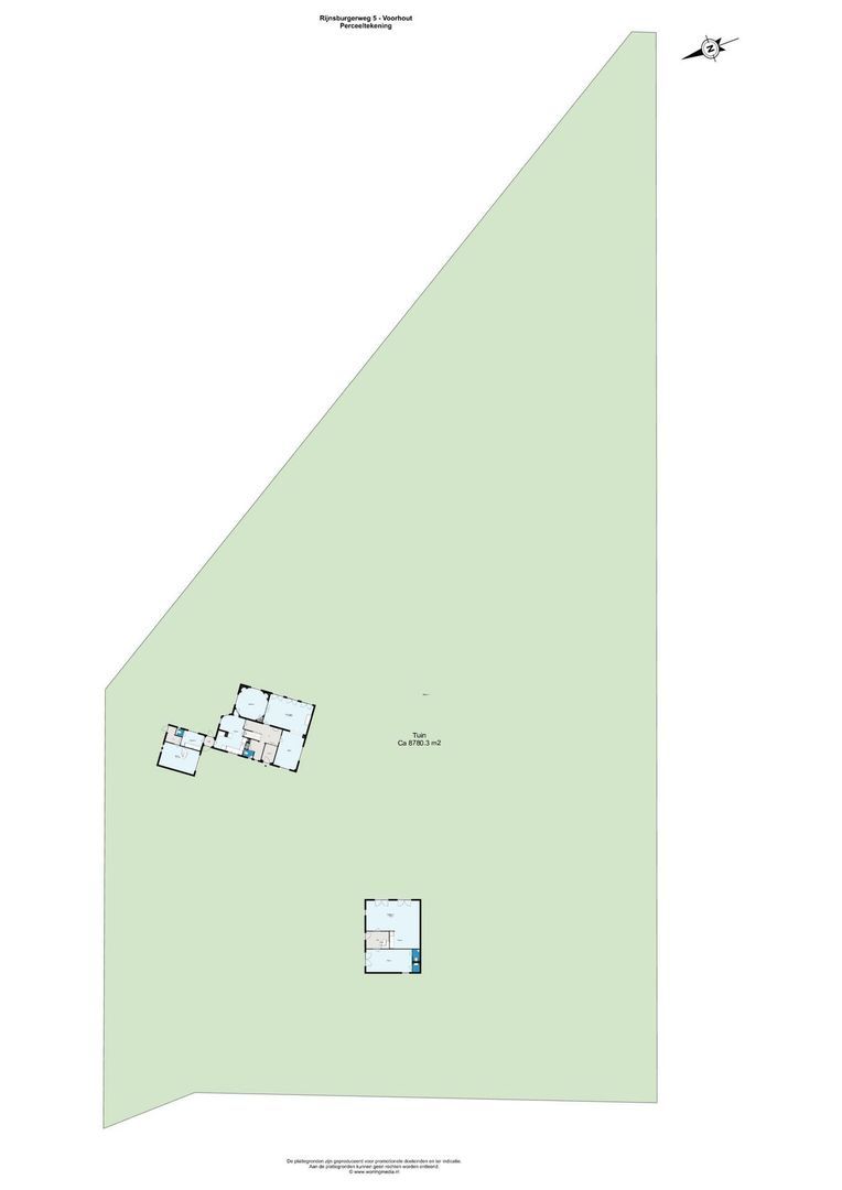 Rijnsburgerweg 5, Voorhout plattegrond-0