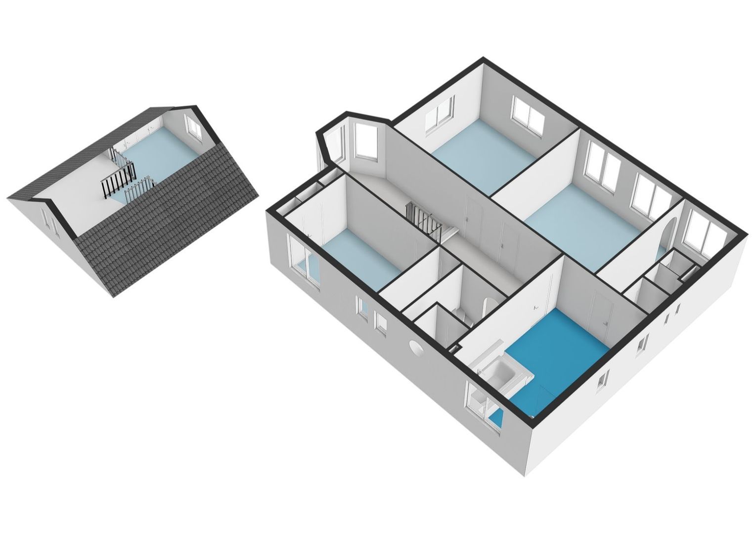 Rijnsburgerweg 5, Voorhout plattegrond-9