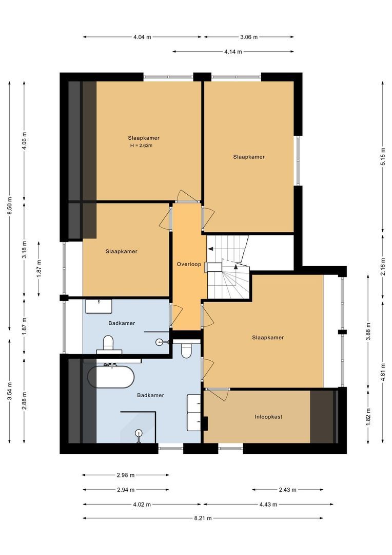 Javaweg 1, Noordwijk plattegrond-3