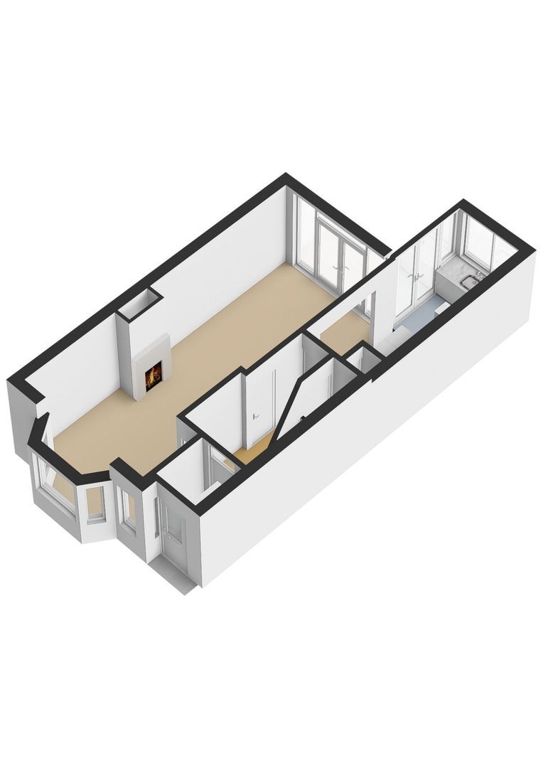 Quarles van Uffordstraat 40, Noordwijk plattegrond-6