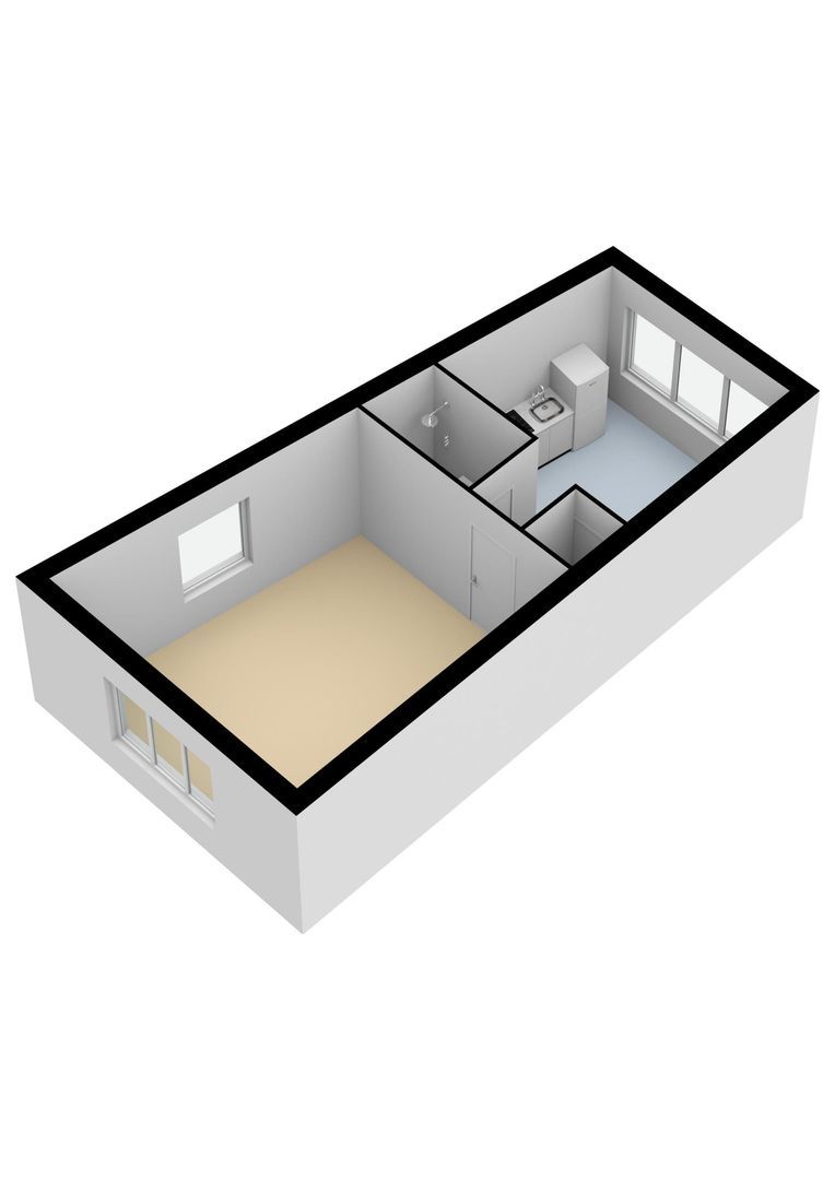Abraham van Royenstraat 106 A, Noordwijk plattegrond-4