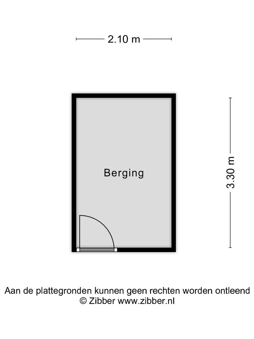 Groot Hoogwaak 209, Noordwijk plattegrond-1