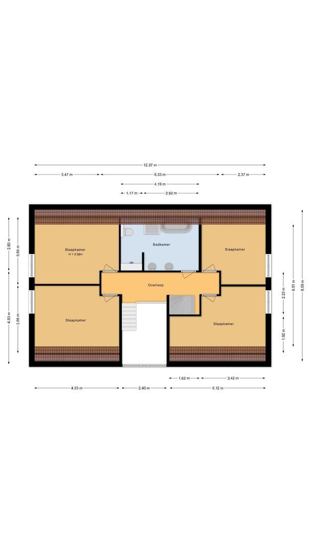 Gerleeweg 7 A, Noordwijk plattegrond-2