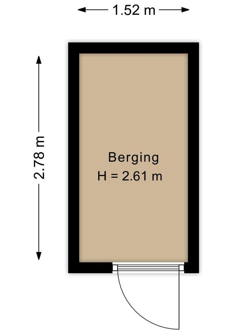 Akkerwinde 46, Noordwijk plattegrond-1
