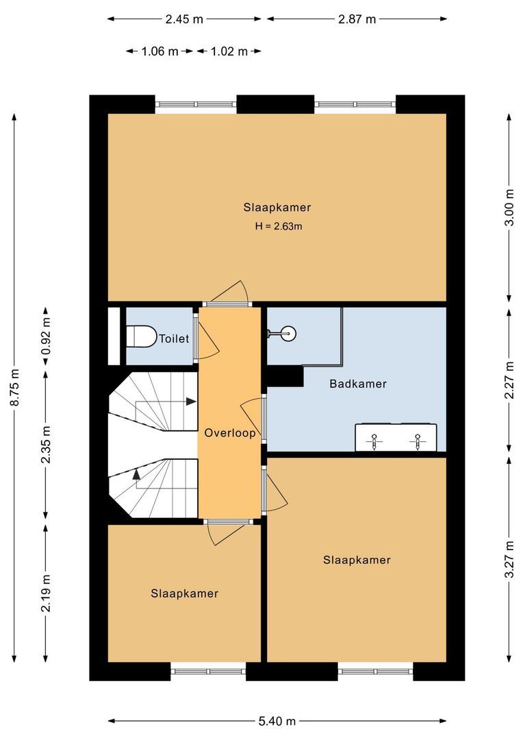 Nico Steenvoordenstraat 19, Noordwijk plattegrond-2