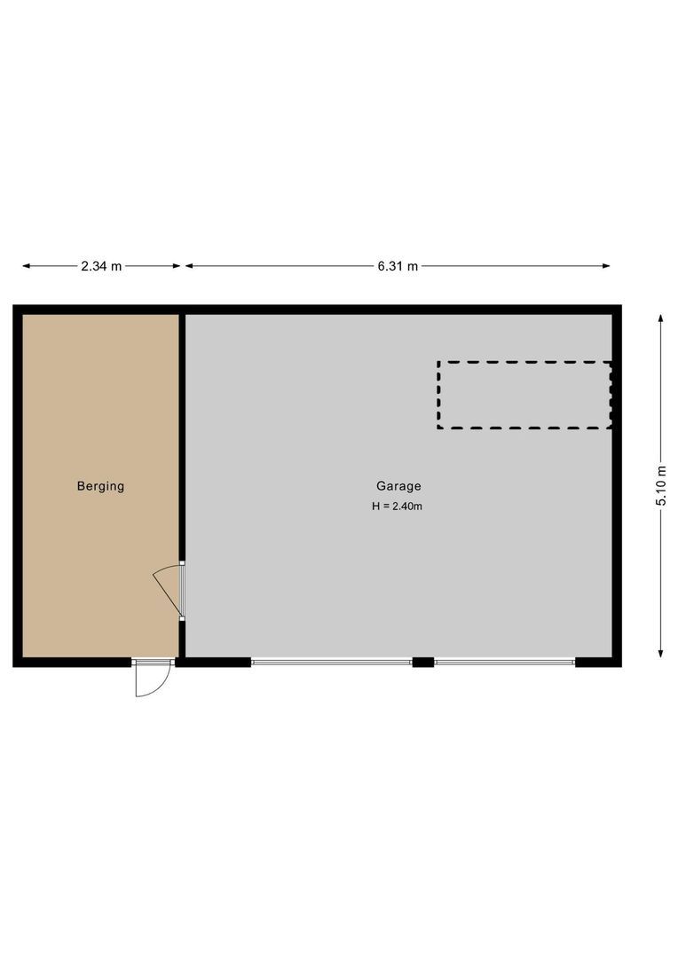 Goohorstlaan 5, Noordwijk plattegrond-5